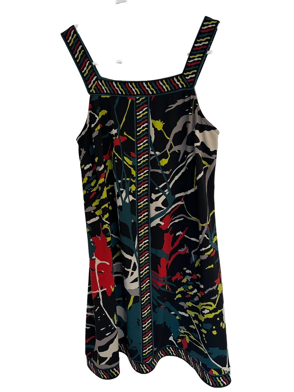 BCBG Max Azria Women’s Abstract Paint Splatter Sleeveless Mini Dress. size XS
